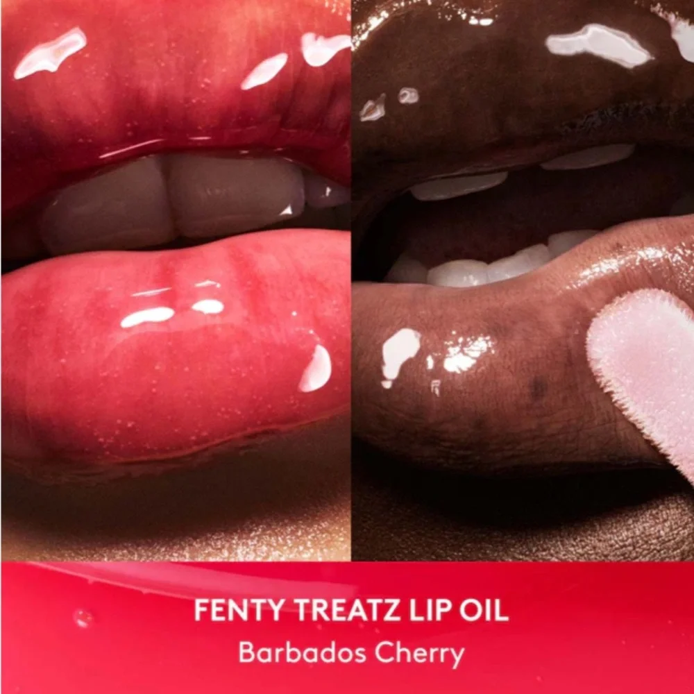 Fenty Beauty Fenty Treatz Hydrating + Strengthening Lip Oil in Barbados Cherry